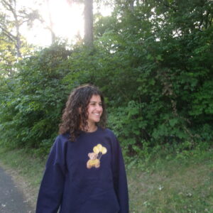 Michigan Crewneck (Blue & Yellow Bear)